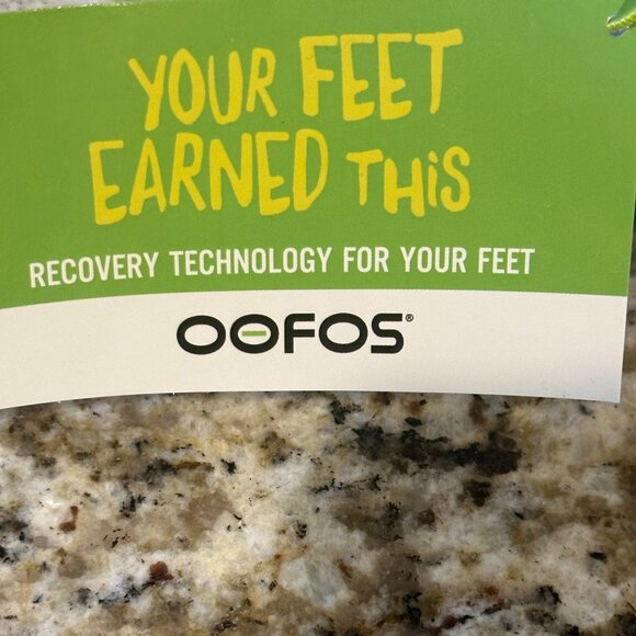 Oofos OOAHH UNISEX MAUVE Recovery Slide/Sandals Size M14/W16  **NWT**  (E/P) - Picture 7 of 8